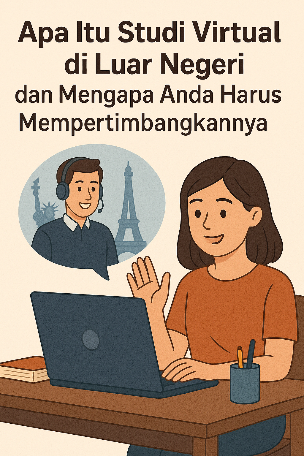 Studi Virtual di Luar Negeri